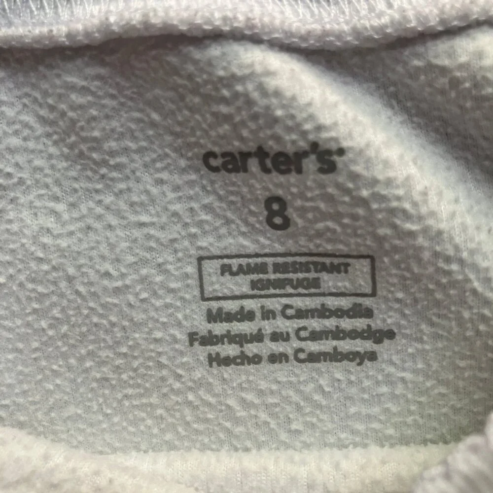 Carter's 4-Piece Fleece Pants + Fleece Top & Long-Sleeve Cotton Top Bundle